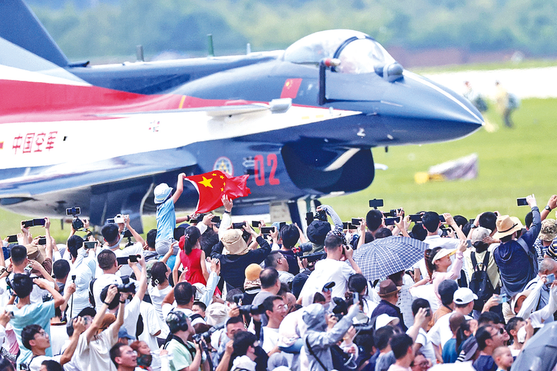 小骚逼真紧视频长春航空展迎来首个公众日